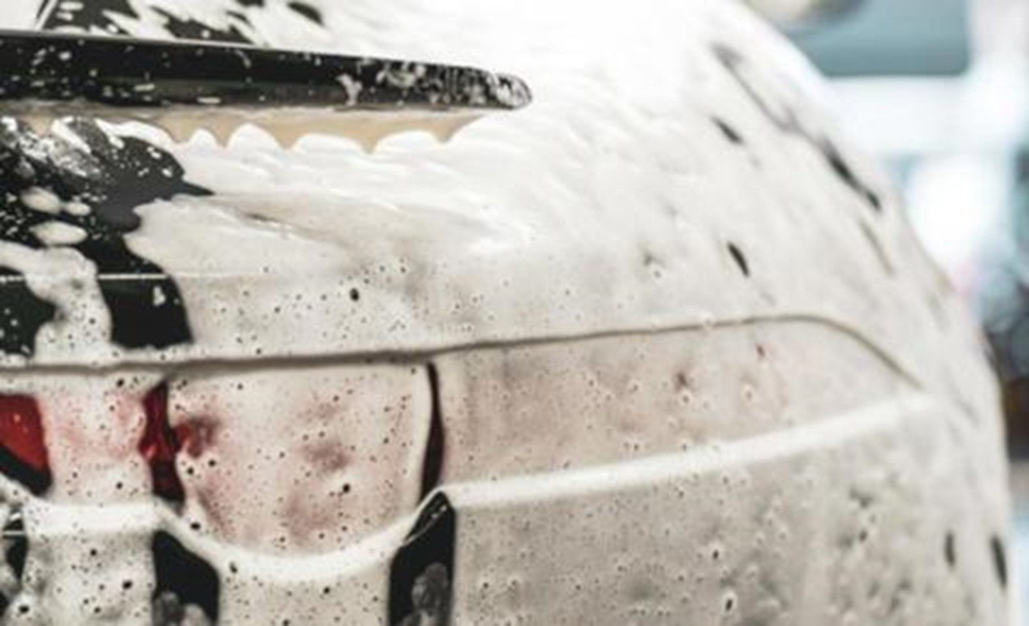Car with Snow Foam Wash