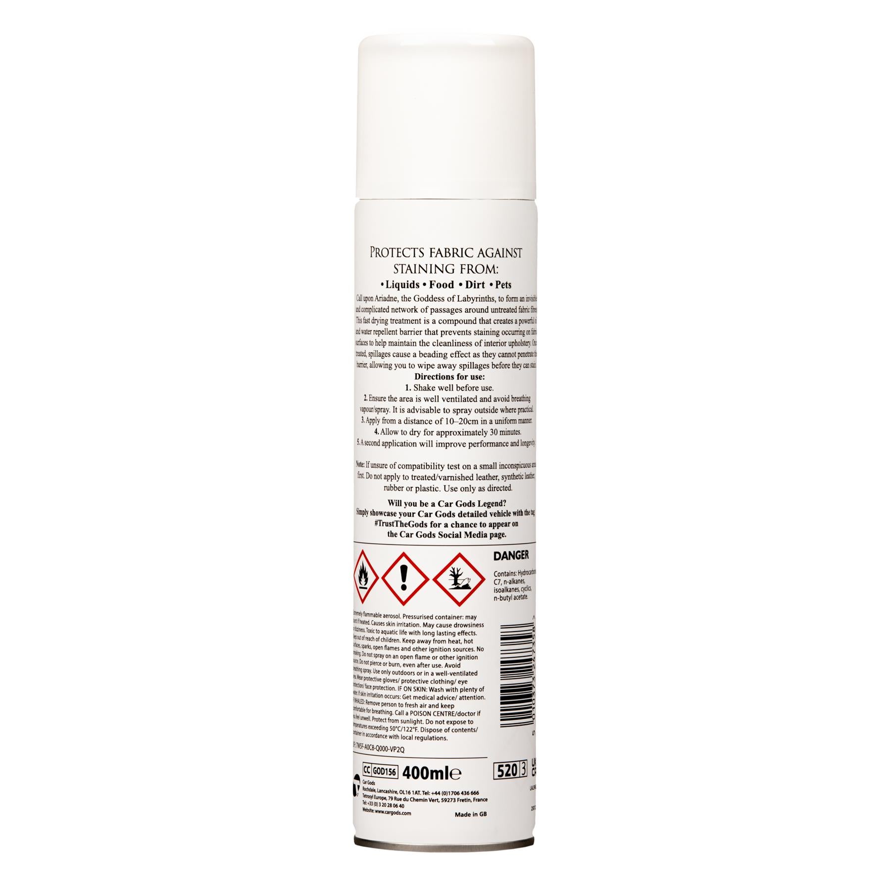 Fabric Armour Rapid Dry Protector - 400ml