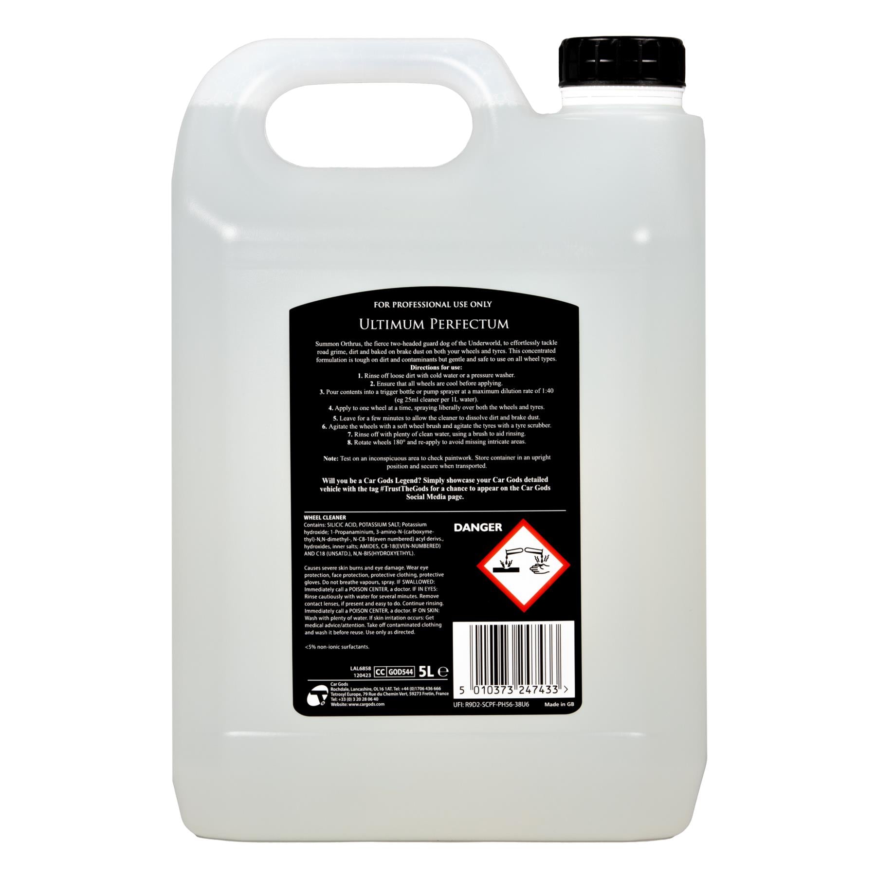 Wheel & Tyre Cleaner - 5L