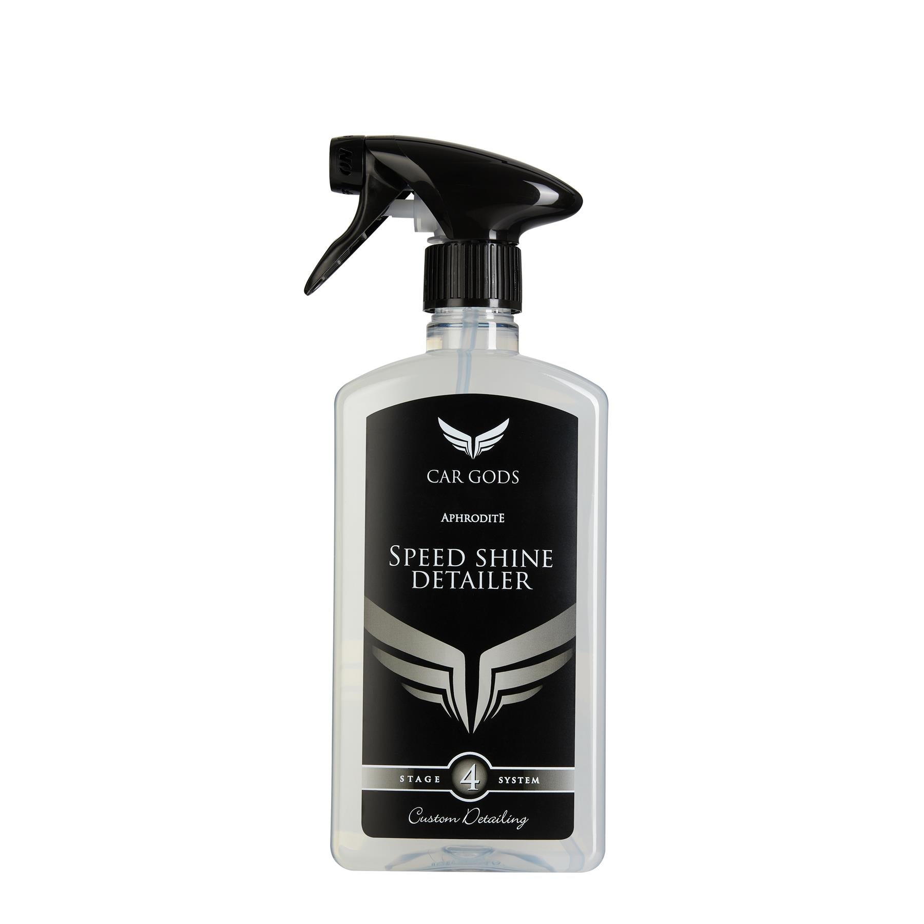 quick speed shine detailer front of bottle