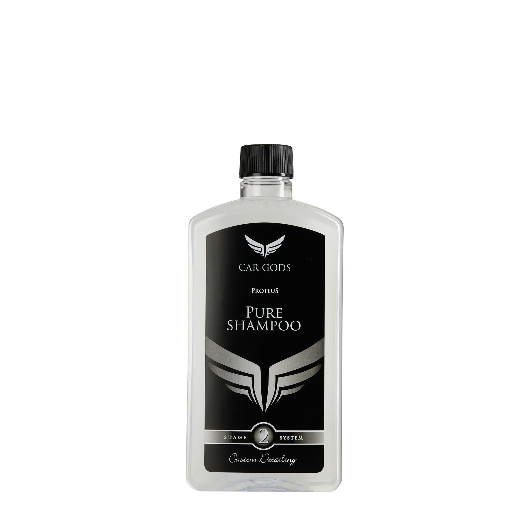 Pure Car Shampoo bottle front