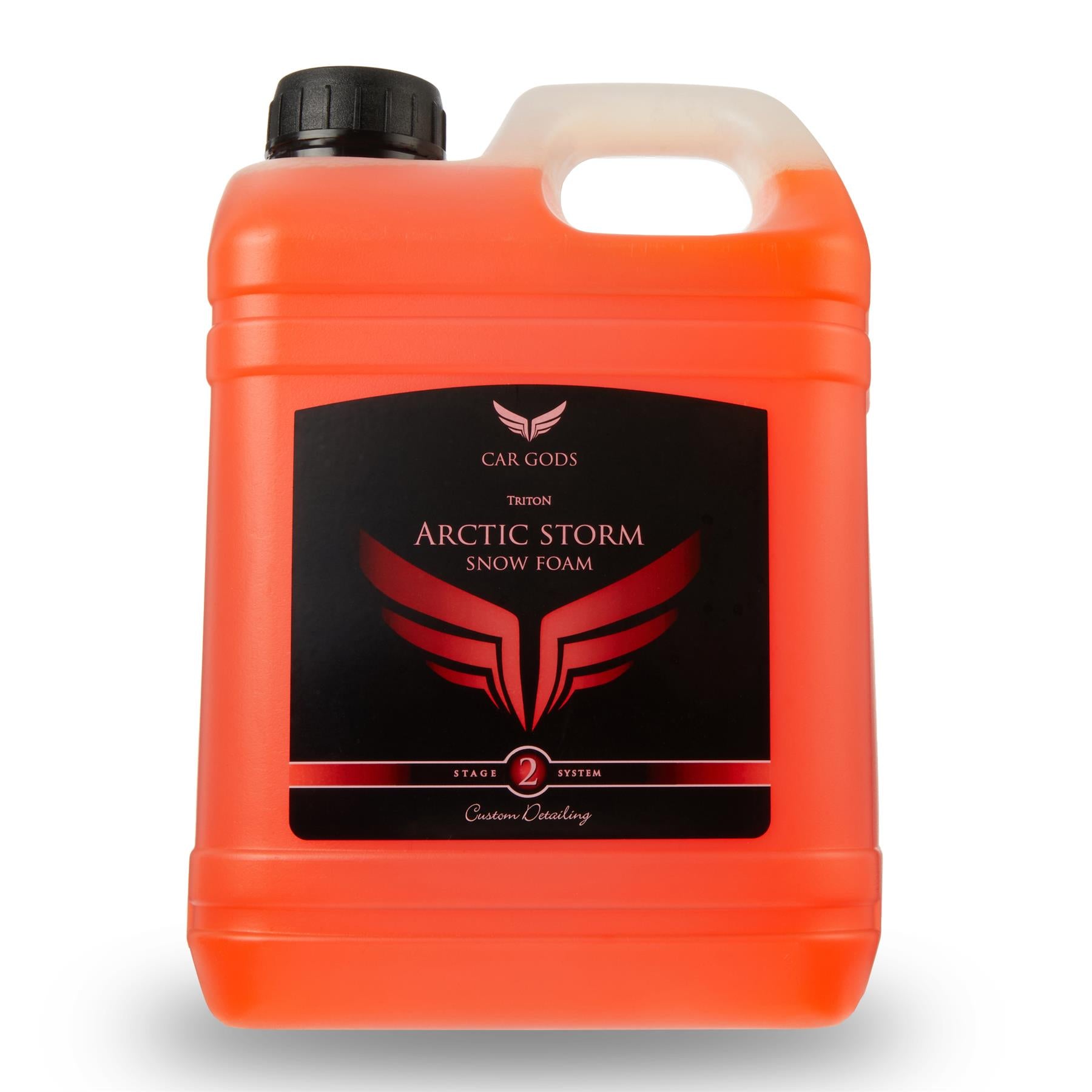 Front of the arctic storm snow foam 2.5L bottle