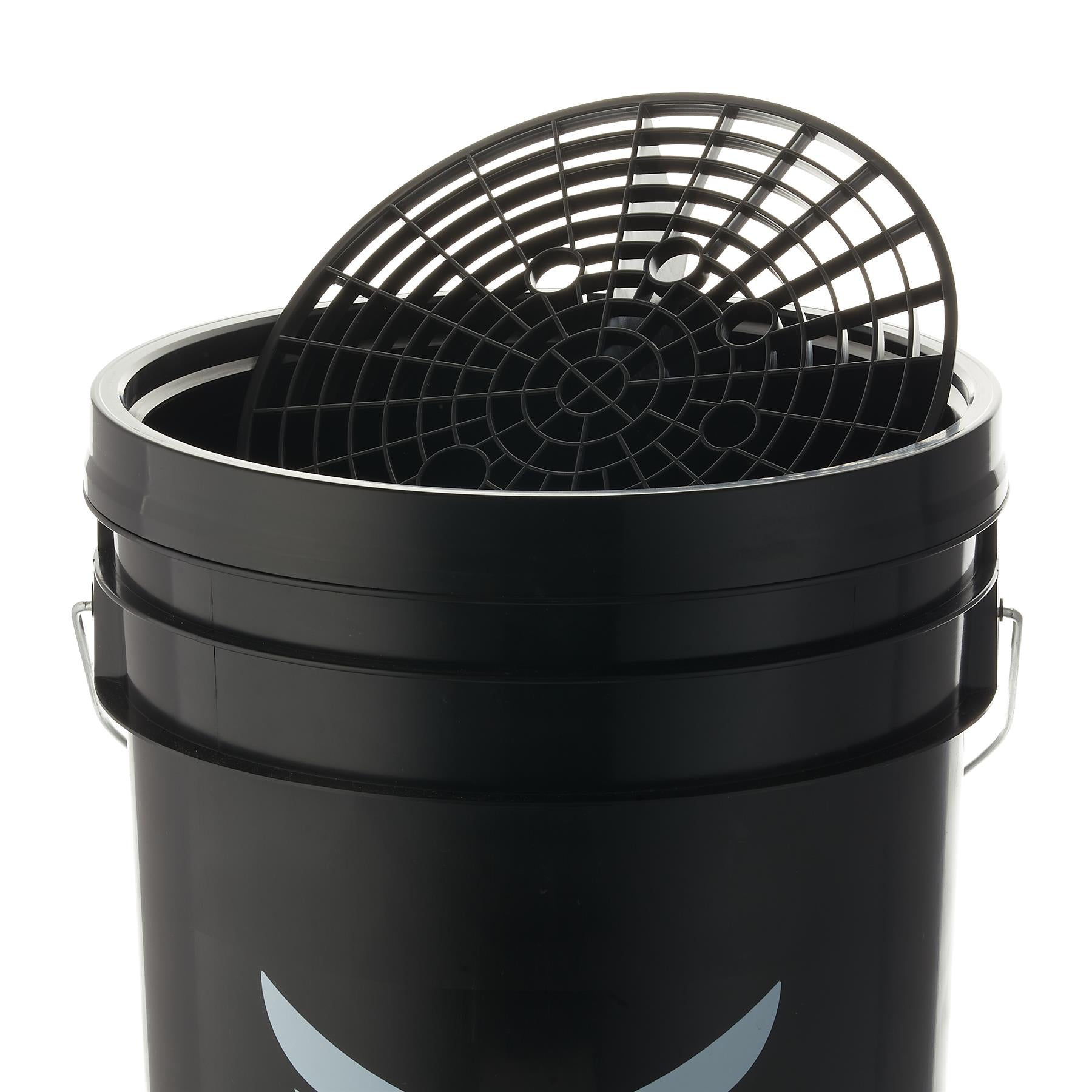 Bucket and Grit Guard together