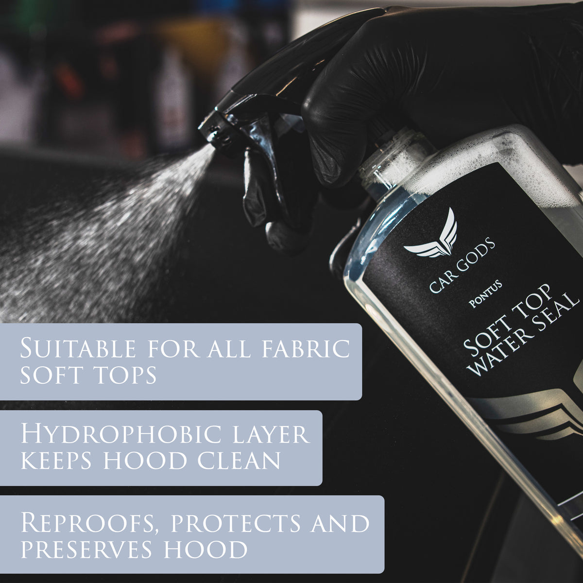 Soft Top Water Sealant Spray - 500ml