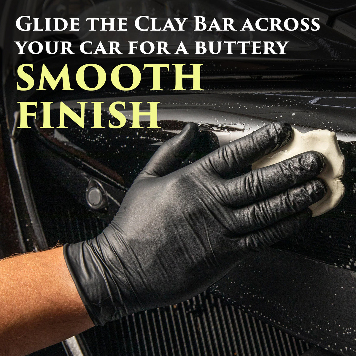 Clay Bar & Lubricant Detailing Kit - 500ml