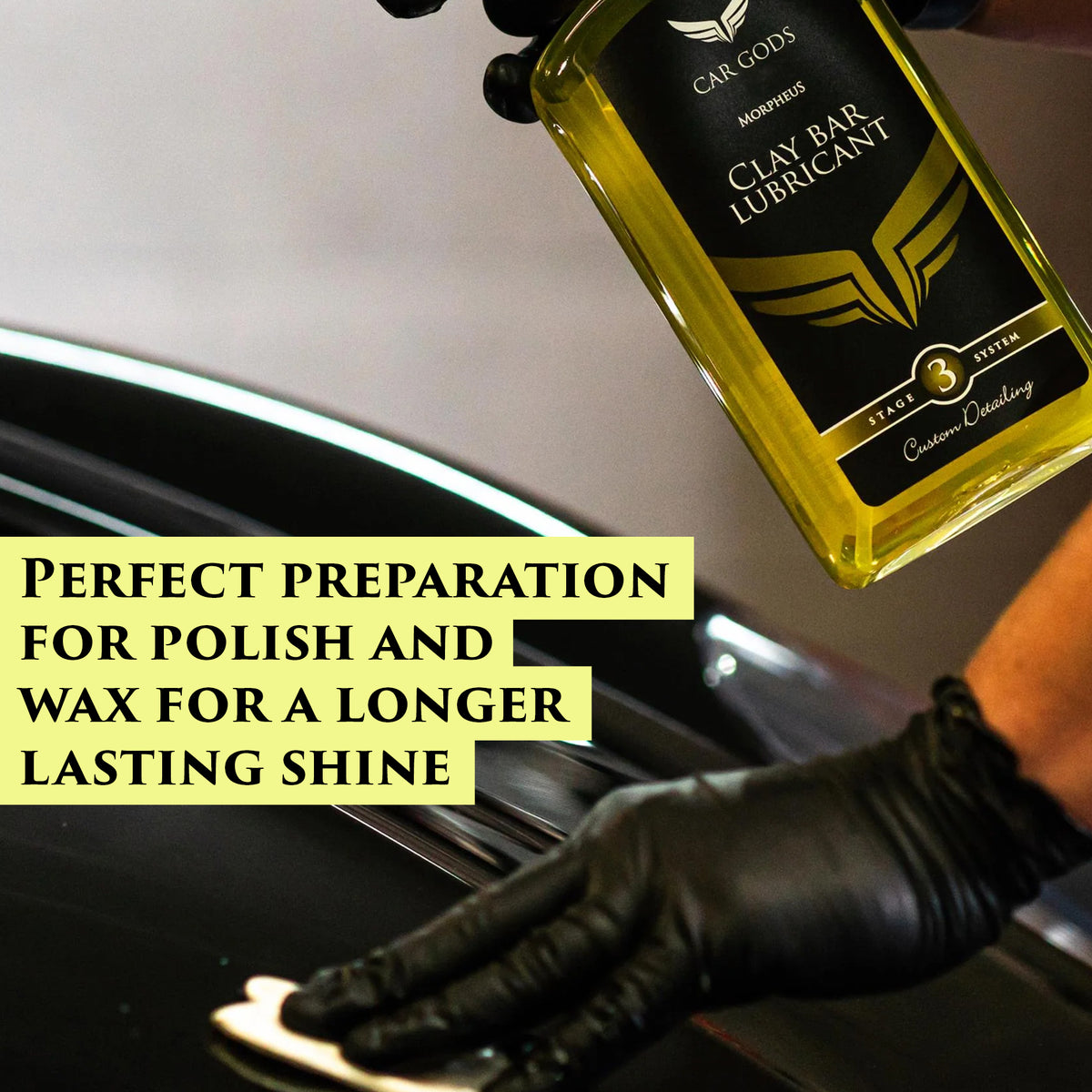 Clay Bar & Lubricant Detailing Kit - 500ml