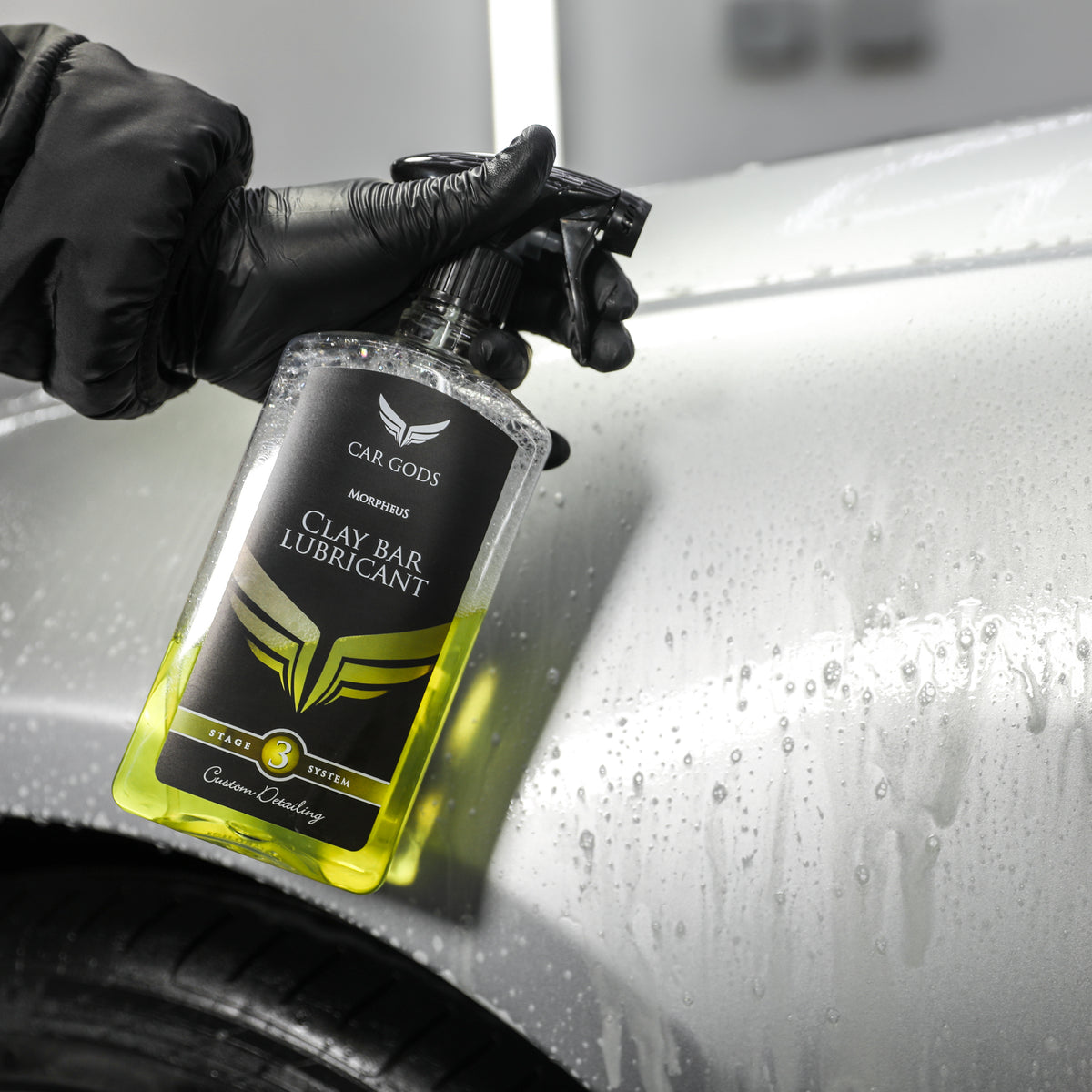 Clay Bar & Lubricant Detailing Kit - 500ml