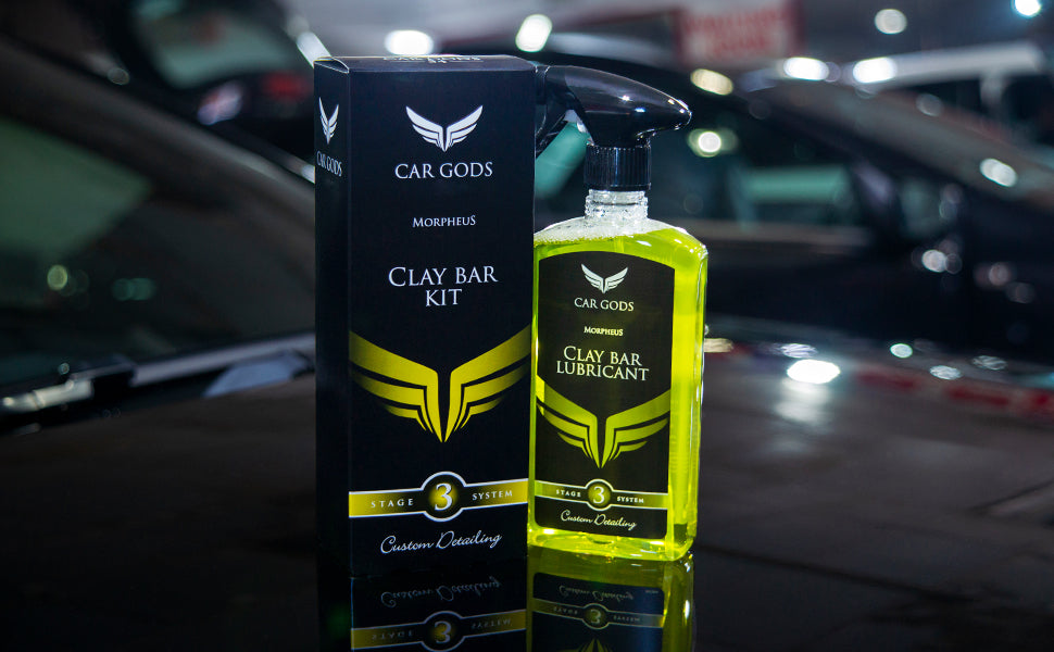 Clay Bar & Lubricant Detailing Kit - 500ml