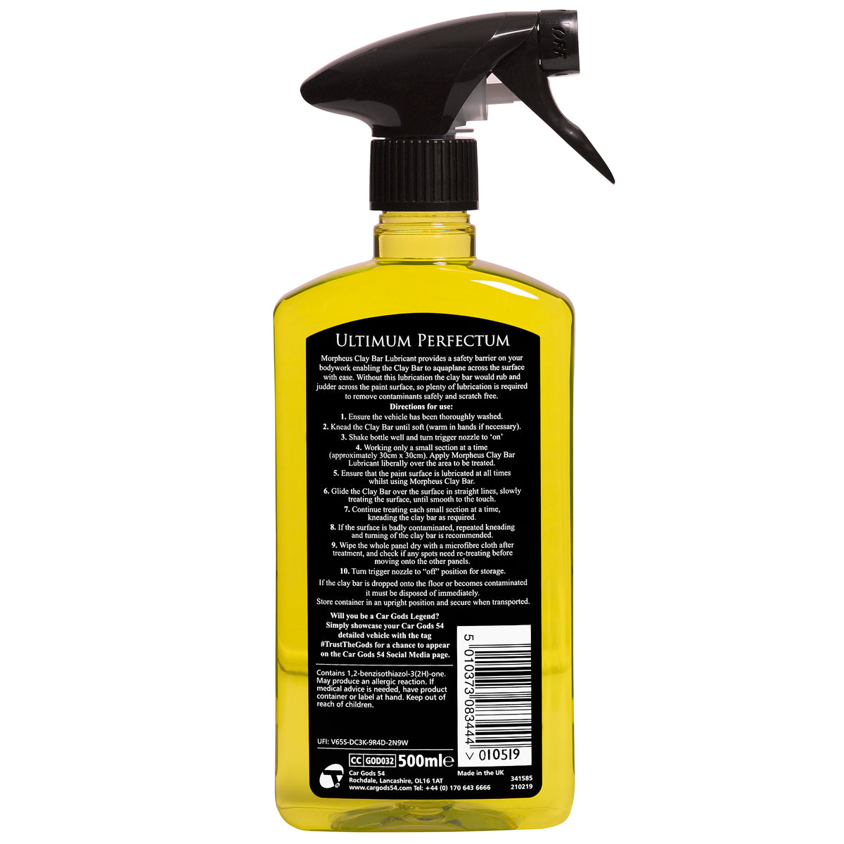 Clay Bar & Lubricant Detailing Kit - 500ml