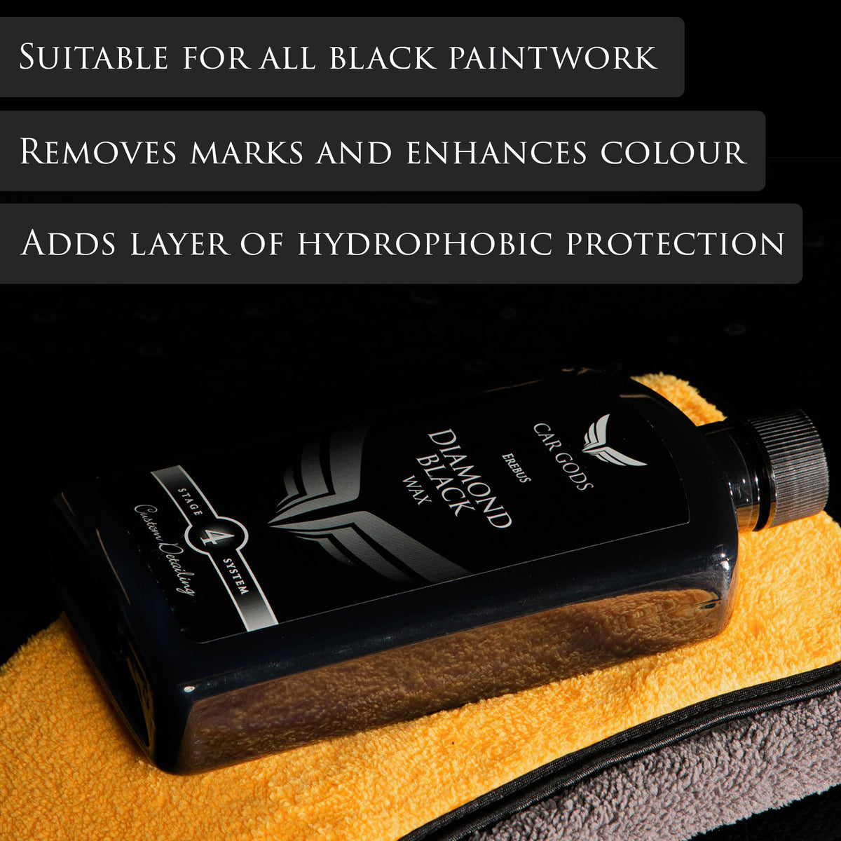 Diamond Black Car Wax - 500ml