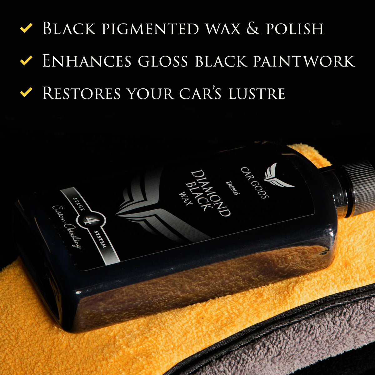 Diamond Black Car Wax - 500ml