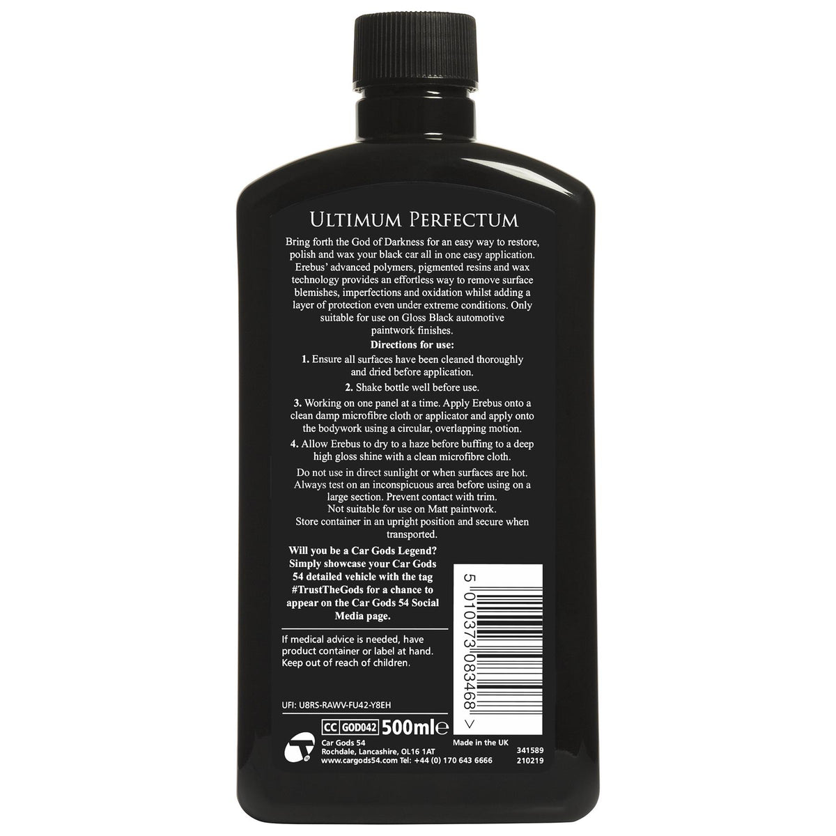 Diamond Black Car Wax - 500ml
