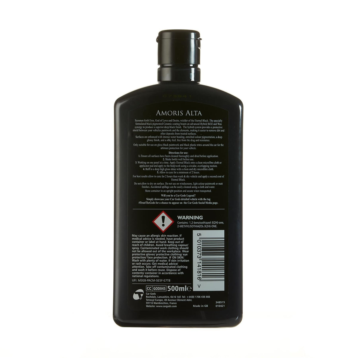 Black Ceramic Wax - 500ml