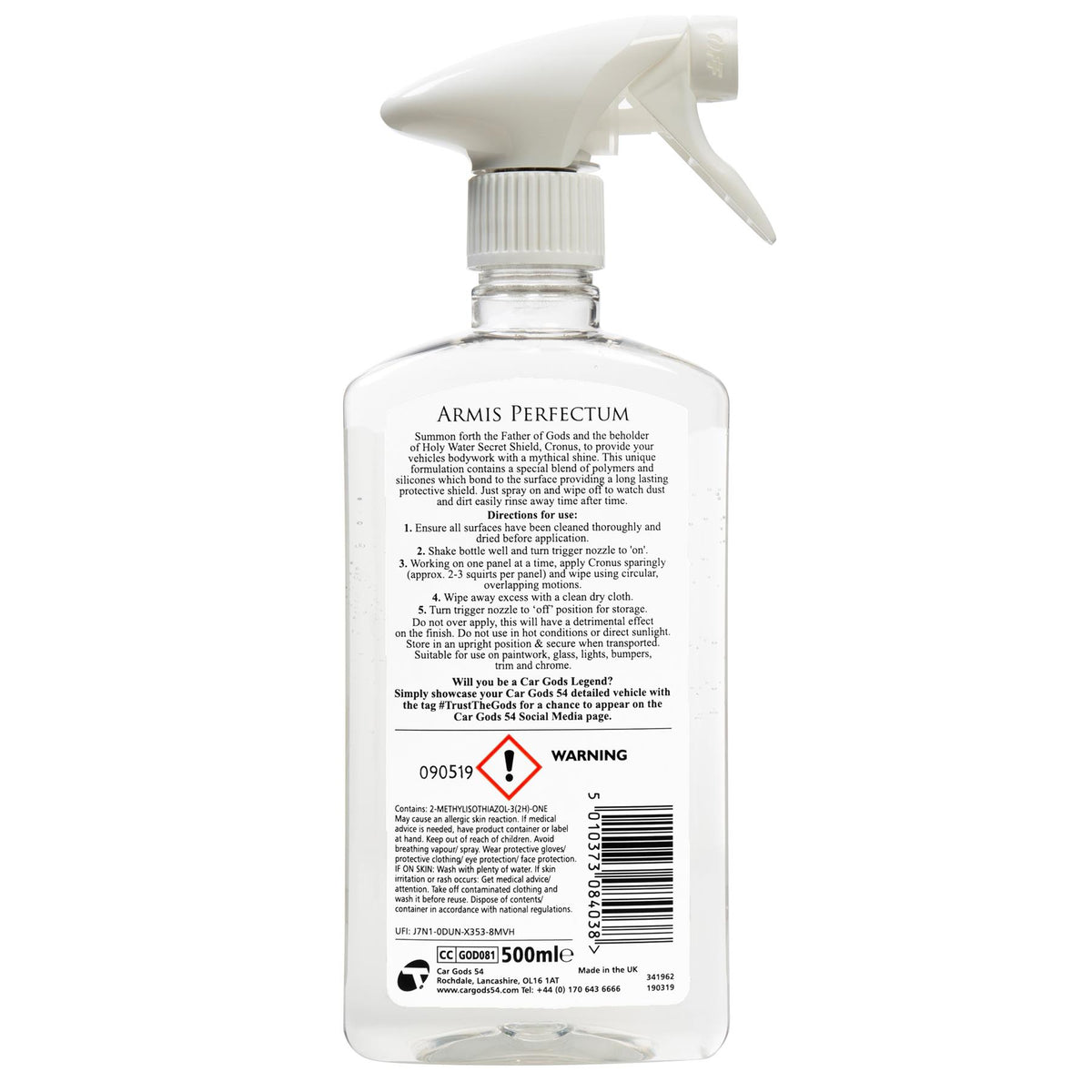 Holy Water Secret Shield