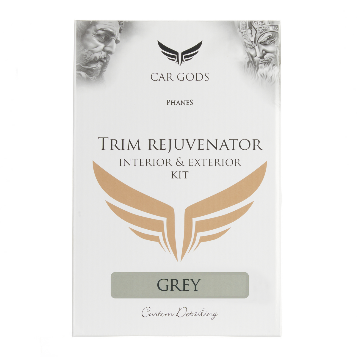 Interior & Exterior Trim Rejuvenator Kit - Grey