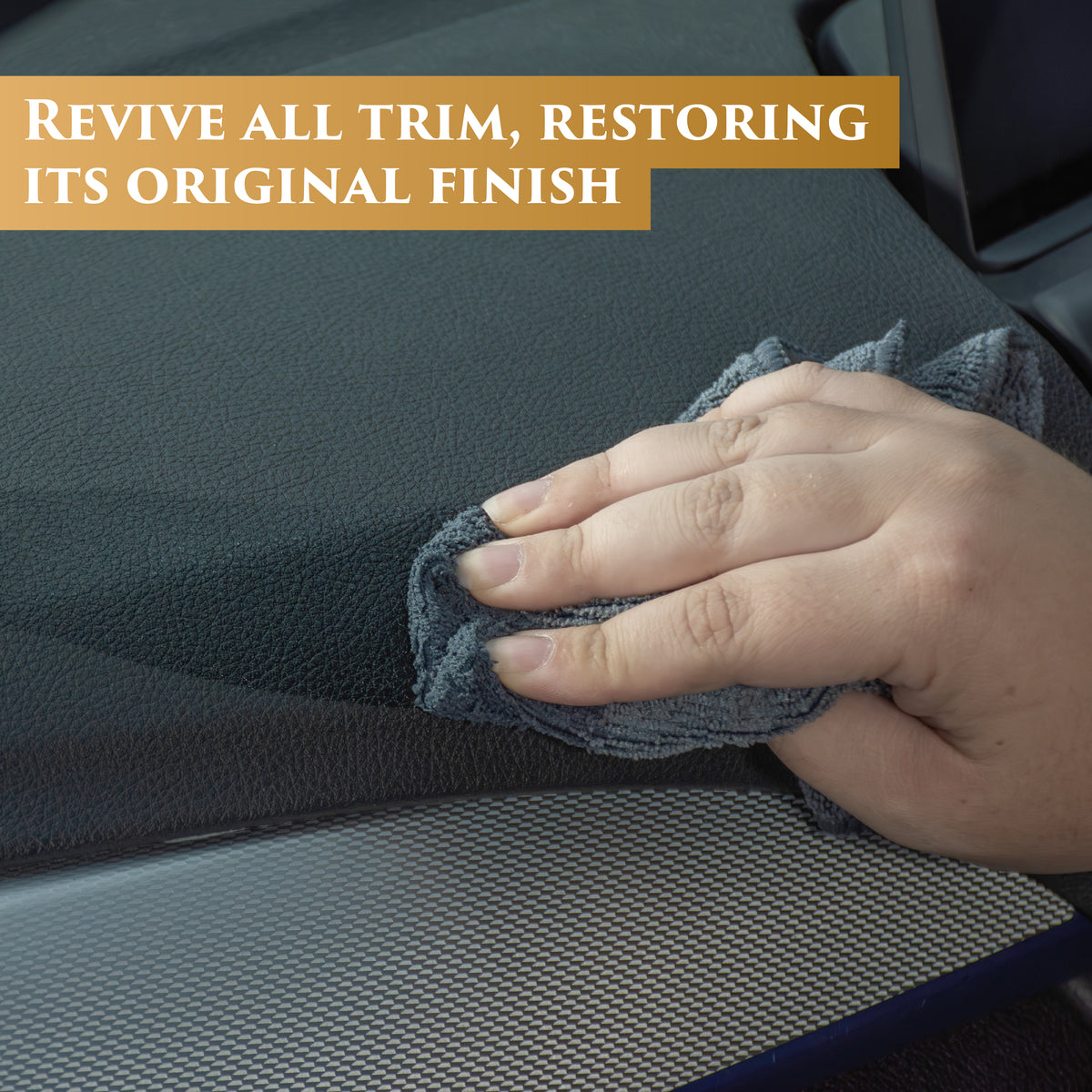 Interior & Exterior Trim Rejuvenator Kit - Grey