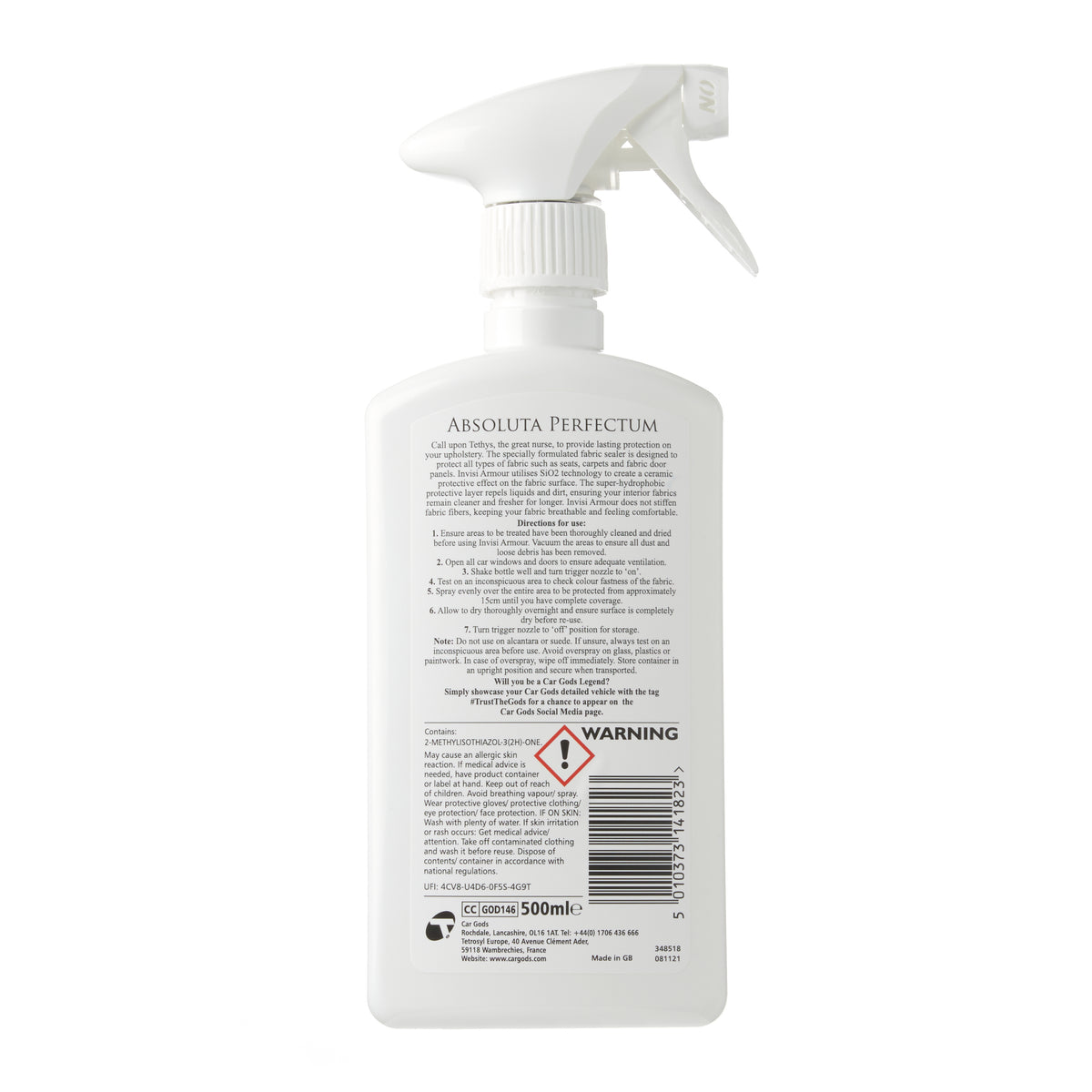 Invisi Armour Ceramic Fabric Sealer