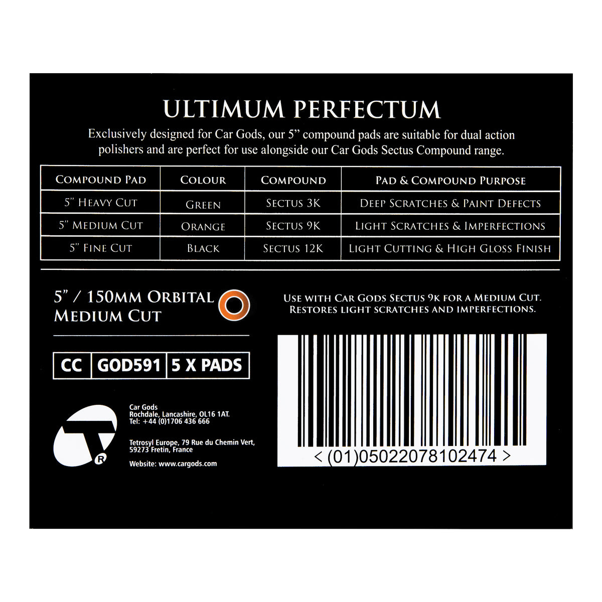 Compound Pad - Medium Cut