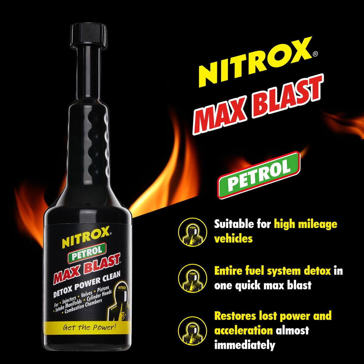 Nitrox Max Blast Petrol - 300ml