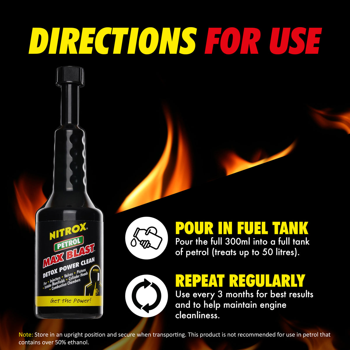 Nitrox Max Blast Petrol - 300ml