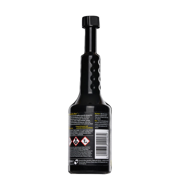 Reverse bottle of Max Blast Petrol