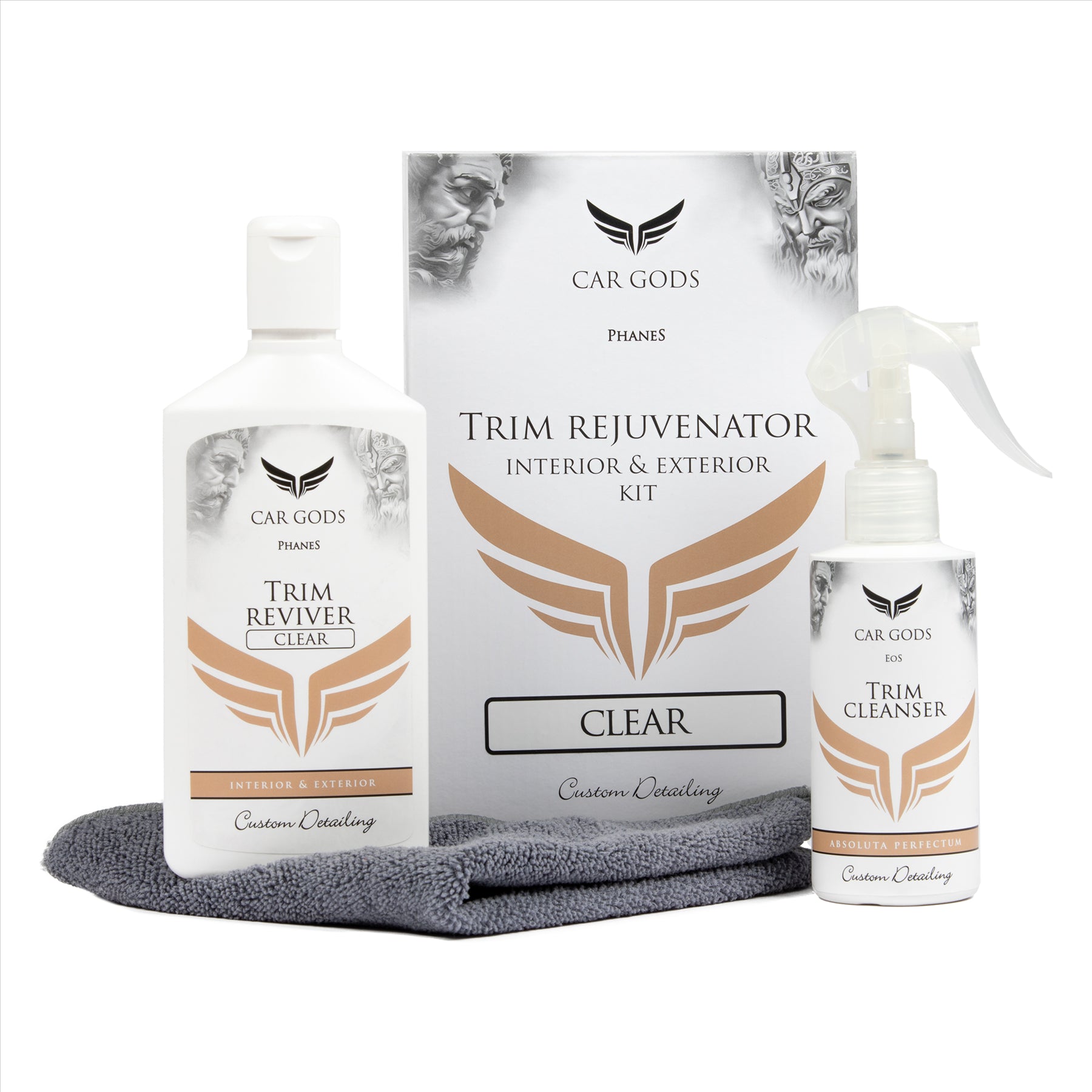 Interior & Exterior Trim Rejuvenator Kit - Clear