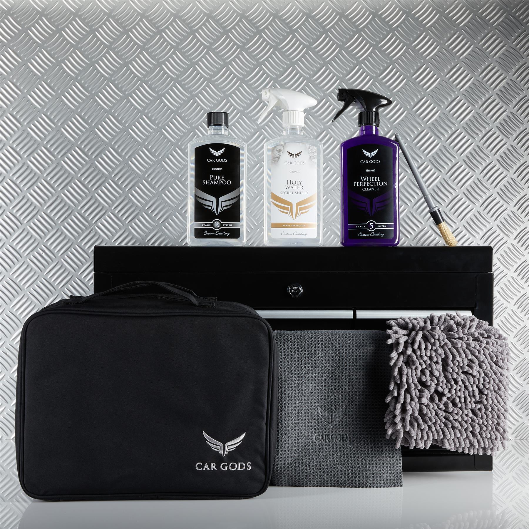 the full collection of wash and protect kits