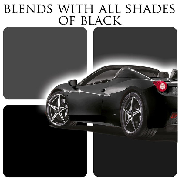 Suitable for use with all shades of black paintwork