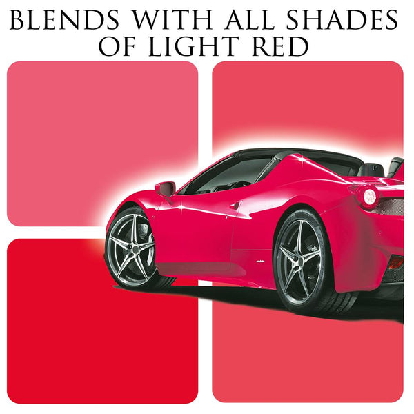 Iris Car Polish blends with all shades of red paintwork