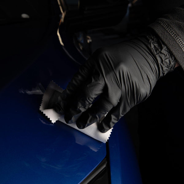Use the provided microfibre cloth and applicator to smoothly apply the ceramic coating